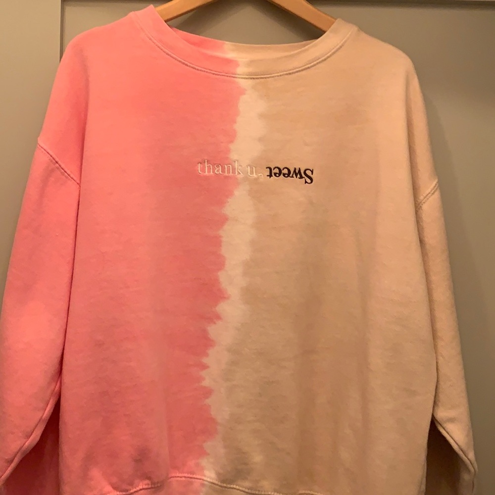 Custom designed Ariana Grande sweatshirt, size L